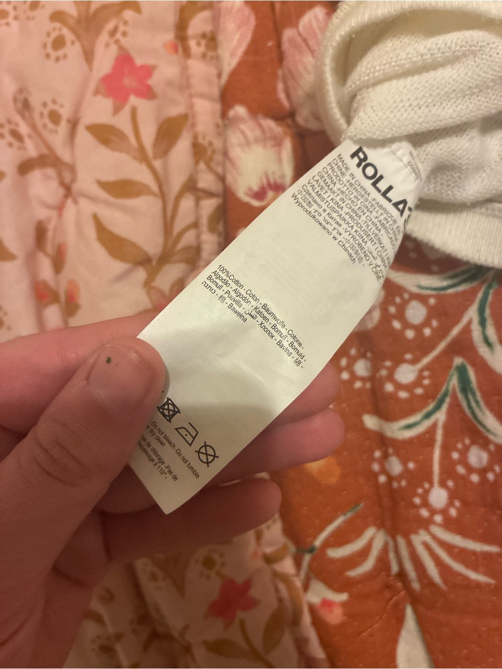 ROLLA'S Cream Ribbed Short Sleeve Tee - Picture 4 of 4